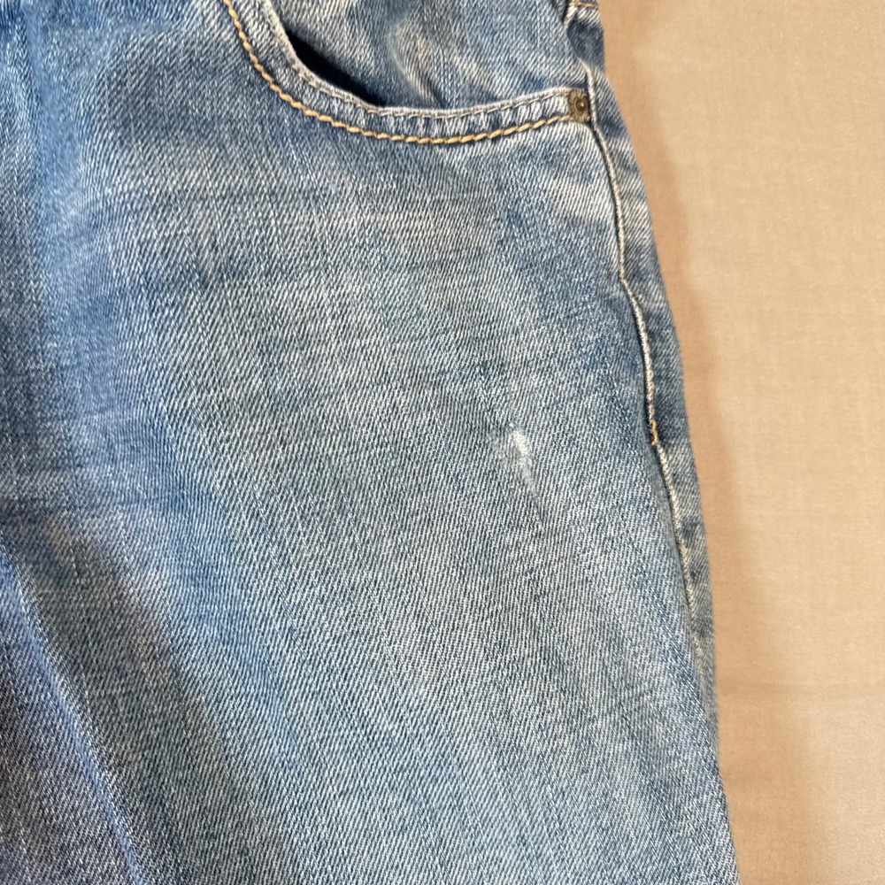 American Eagle Womens Blue Low Rise Flare Leg Denim Jeans Size 4 Regular - Picture 9 of 13